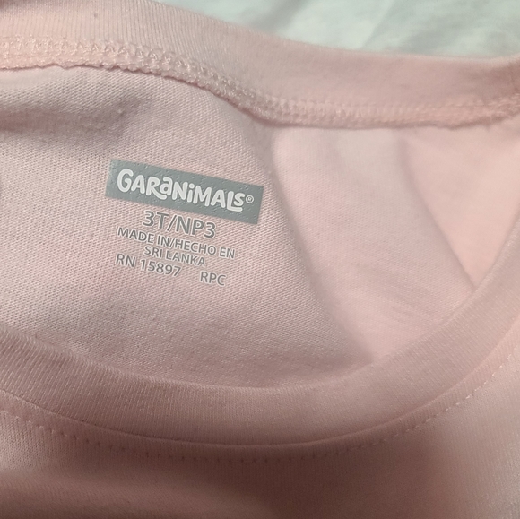 3T Girls Garanimals Short Sleeve Front Tie T-Shirts And Jeans, Bundle of 3 Items - Picture 8 of 14